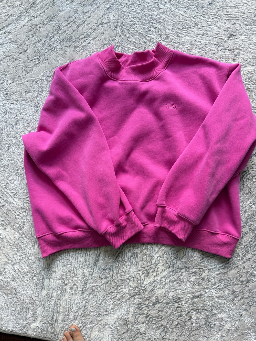 Hazel boutique HZL Hot Pink Pullover Sweatshirt